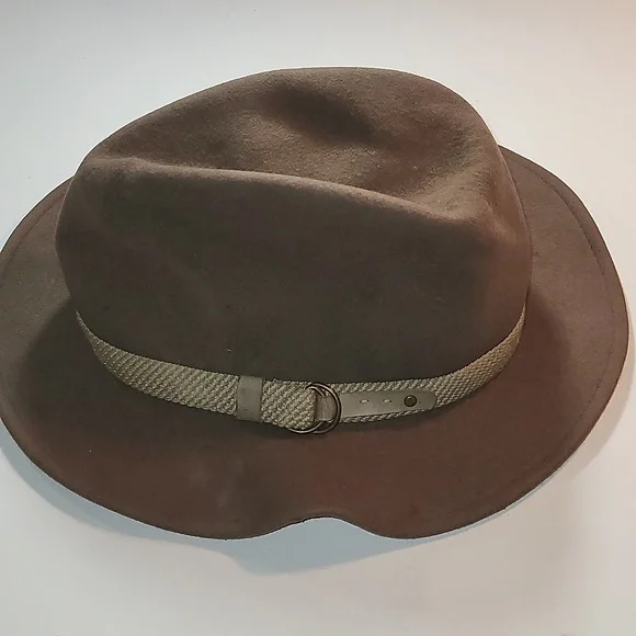 Men's Authentic Scala Brown Hat - Picture 4 of 14